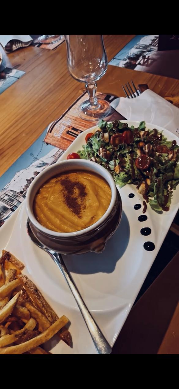 restaurant, soupe